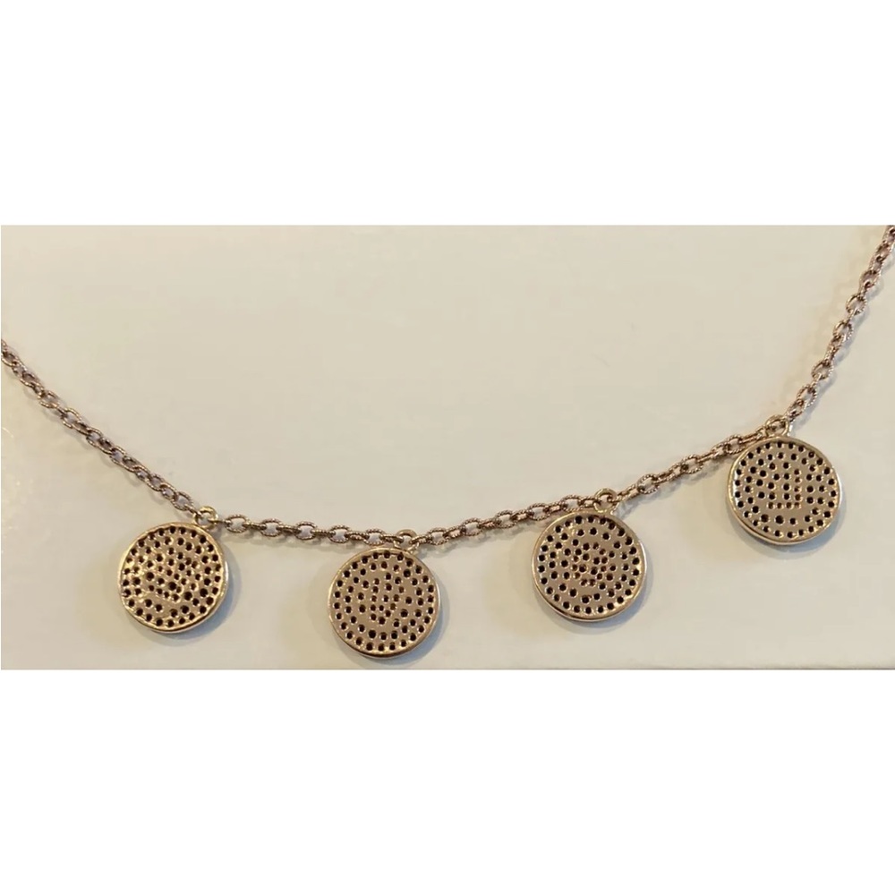 Bettina Javaheri black diamond rose gold love necklace RARE - Picture 8 of 16
